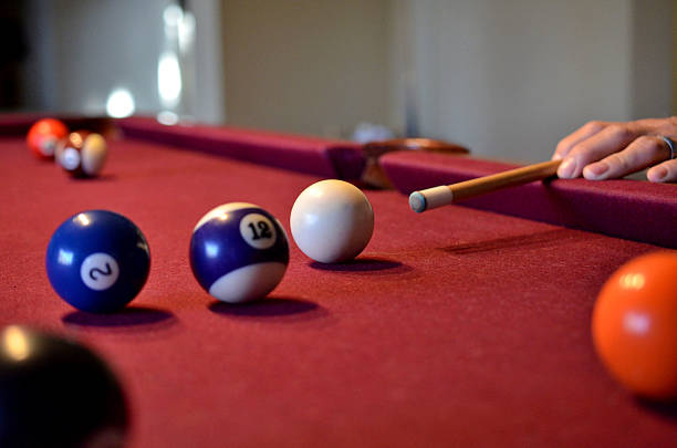 istock Colorful pool billiard balls 531609250