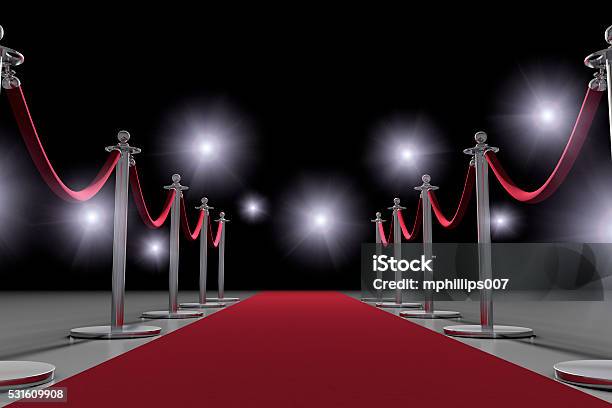 Red Carpet Event Paparazzi Stock Photo - Download Image Now - Roped Off, Red Carpet Event, Boundary