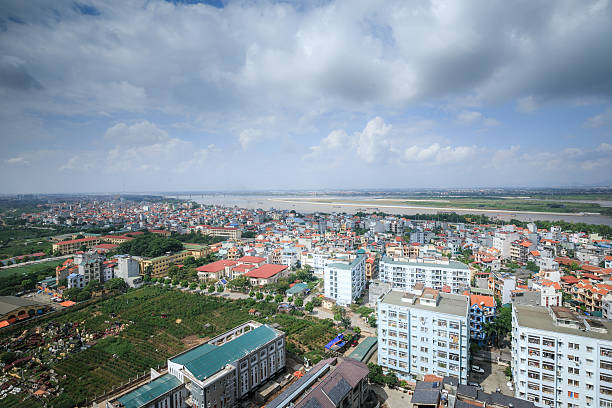 istock corner of the Red River in Hanoi 531610677
