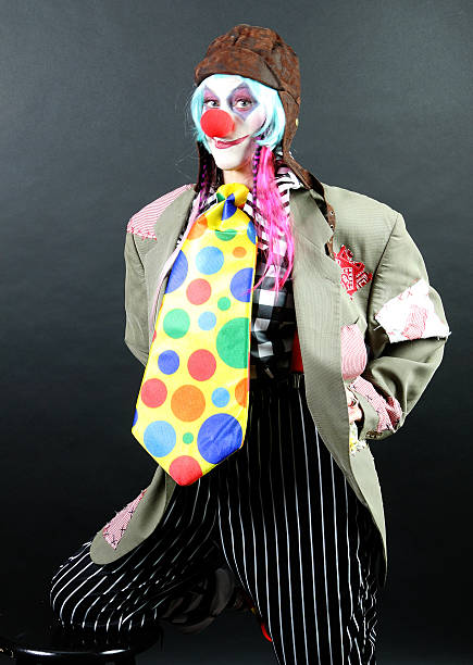 istock Female Clown With Hands On Her Hips 531611875
