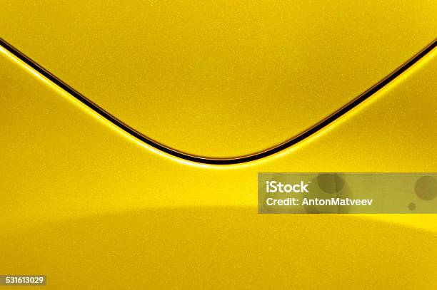 Steel Post Umschlag Stockfoto und mehr Bilder von Auto - Auto, Gelb, Karosserie