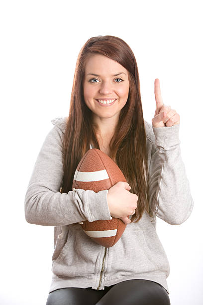 istock Female Football Fan 531613585