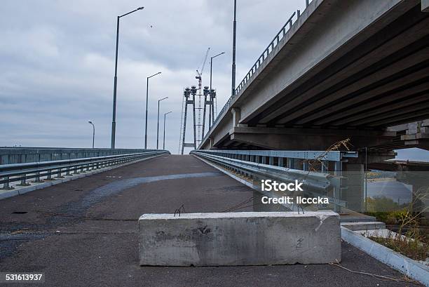 Construction Of A New Bridge Stock Photo - Download Image Now - DIY, Multiple Lane Highway, 2015