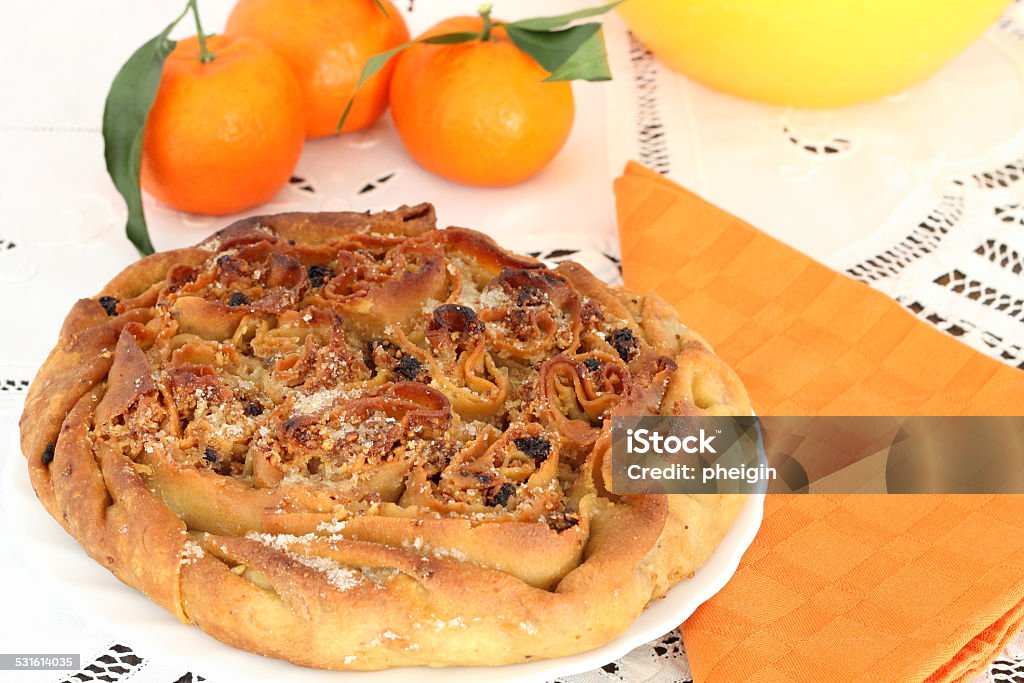 Pitta nchiusa, Calabrian cake Calabria Stock Photo