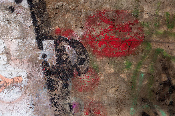 istock texture of plaster and cement in the form of graffiti 531614507
