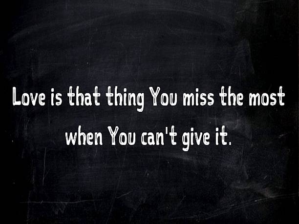 istock Love quote on a blackboard 531615199