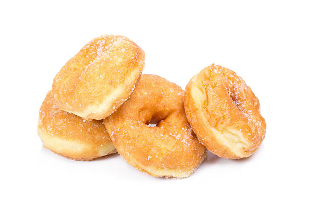 istock Sugary donut isolated on a white background 531618360