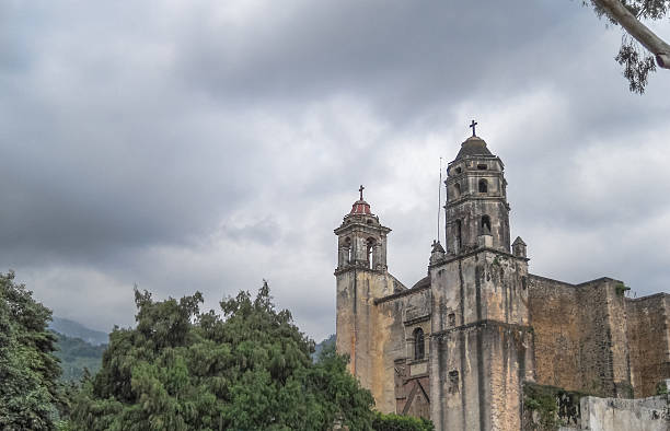 Cathedral in Tepoztlan. Mexico