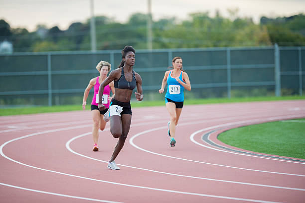 istock Woman Racing on the Track 531625596