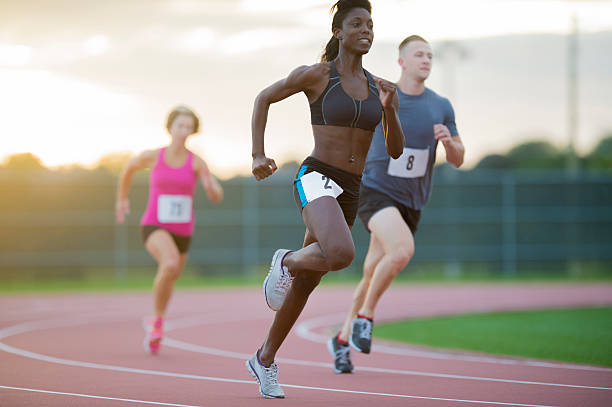 istock Woman Leading the Sprint 531625686