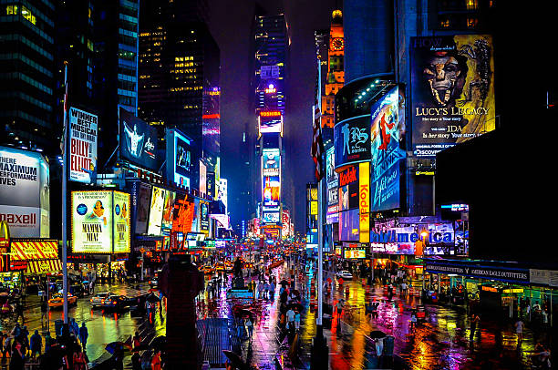 times square  - new york state new york city color image photography photos et images de collection