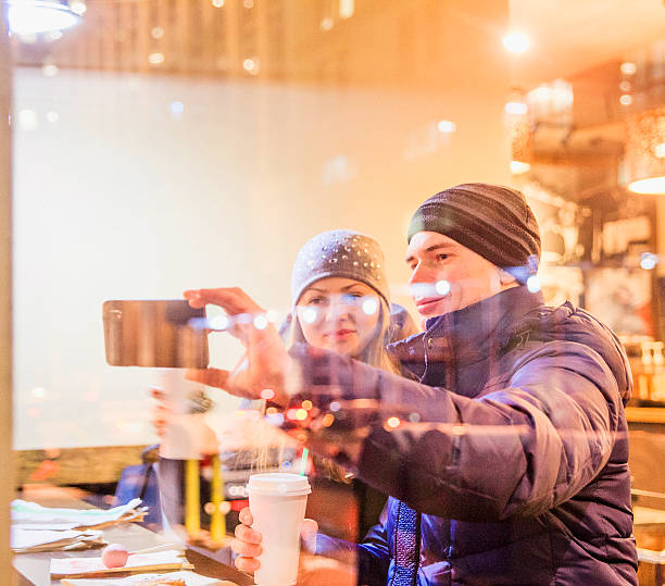 istock Man and women in the cafe 531626131