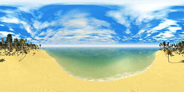 HDRI High Resolution Environment Map - Stock Photo