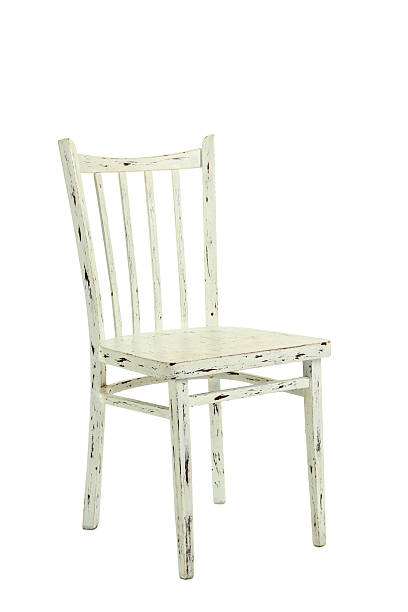 istock Wooden chair isolated on a white background 531626398
