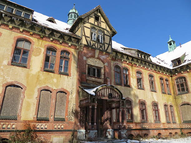 istock Abandoned building in Beelitz, south of Berlin 531626415