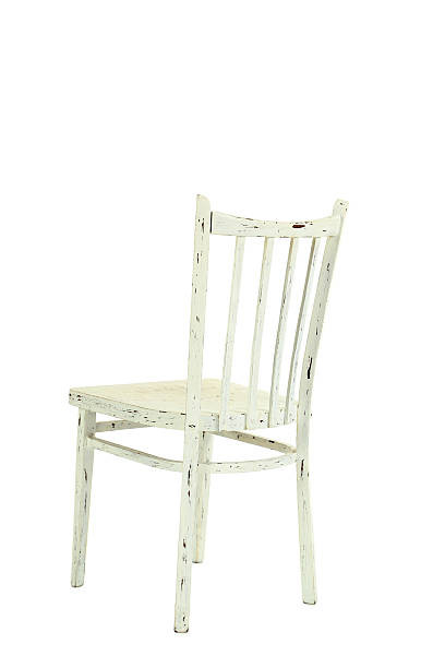 istock Wooden chair isolated on a white background 531626422