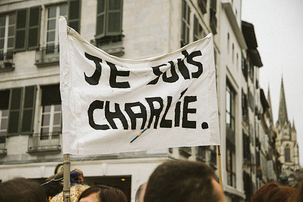 je suis charlie - muslim terrorist zdjęcia i obrazy z banku zdjęć