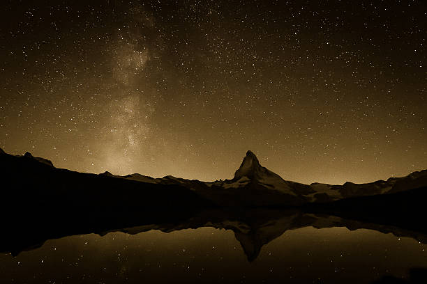 istock Matterhorn and Milky Way 531627528