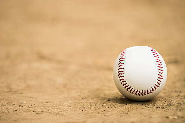 istock close-up baseball on the infield 531628154