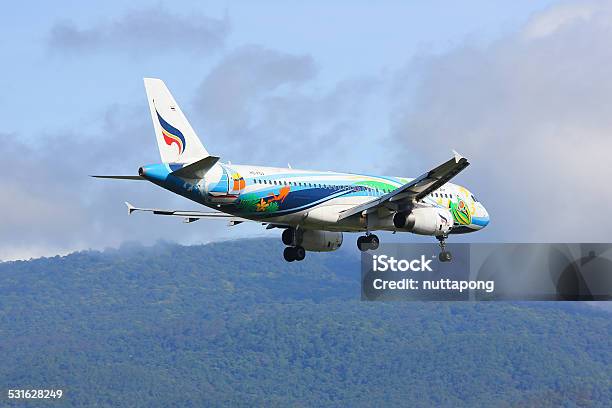 Hspgv Airbus A320200 Of Bangkokairway Airline Stock Photo - Download Image Now - 2015, Aerospace Industry, Air Vehicle