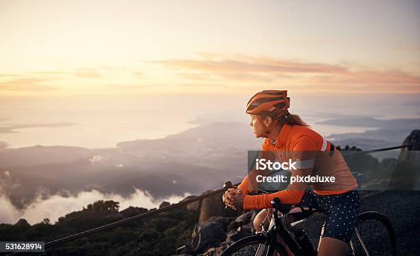 Out For A Scenic Cycle Stock Photo - Download Image Now - Cycling, Sport, Aspirations