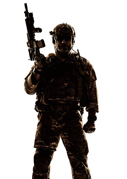 istock Silhouette of soldier 531629515
