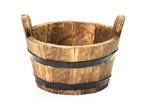 istock Wooden bucket 531631121