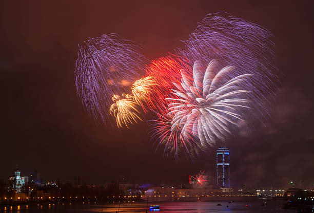 istock Fireworks over the city 531633350