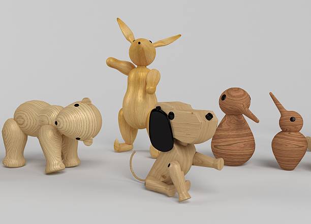 istock wooden Toys selection 531633668