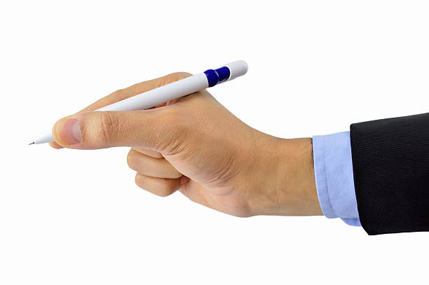 istock businessman writing with pen 531633912