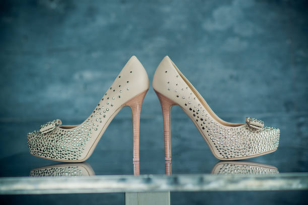 istock Elegant & Stylish Bridal Shoes 531639373