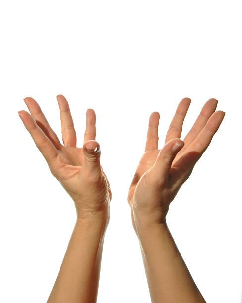 mudra hands poses stock photo