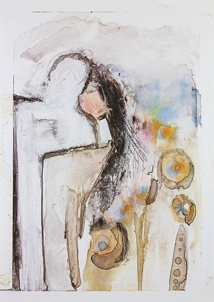 istock Couple in watercolor illustration 531646145