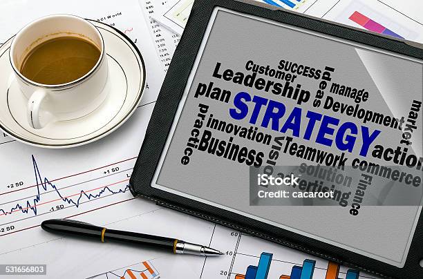 Strategy Concept Stock Photo - Download Image Now - 2015, Analyzing, Business