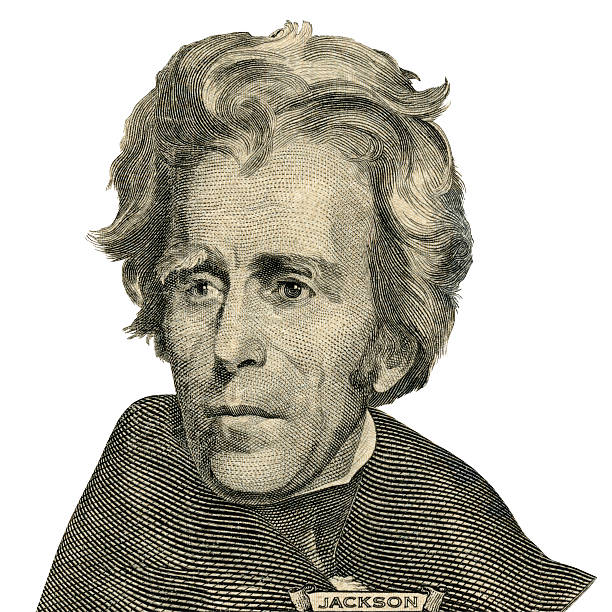 istock President Andrew Jackson portrait. (Clipping path) 531657803