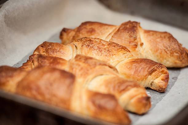 Croissants On a Plate