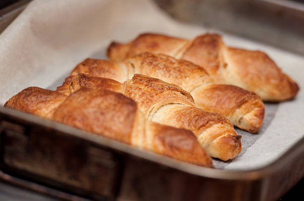 Croissants On a Plate