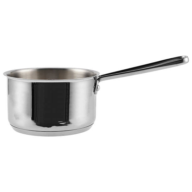istock Stainless Steel Sauce Pan Isolated 531660155