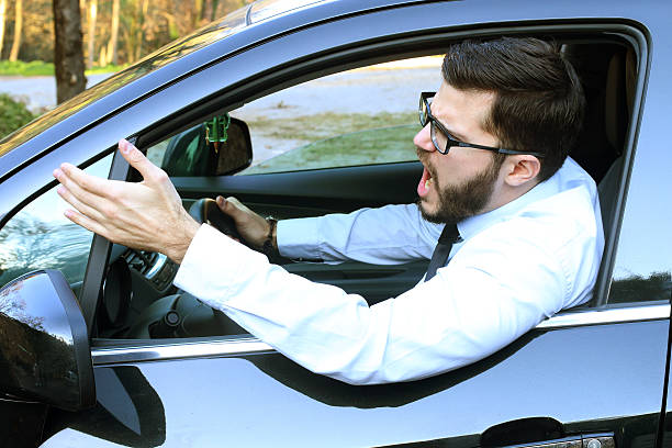 istock angry man driving a car 531660477