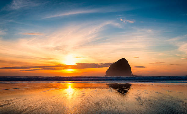 istock Oregon Coast Pacific City Sunset 531661457