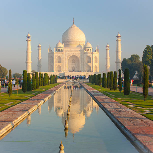 istock Taj mahal , A famous historical monument , India 531661991