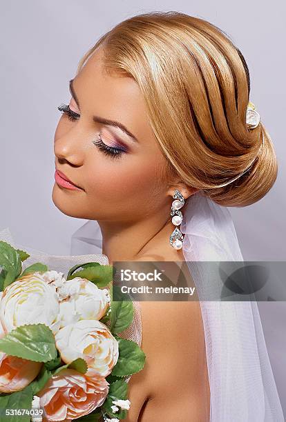 Beautiful Bride Stock Photo - Download Image Now - Arts Culture and Entertainment, Beautiful People, Beauty