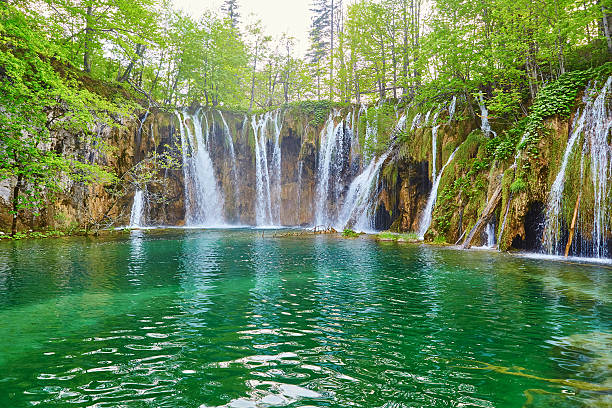 istock Beautiful cascades in Plitvice national park 531677747