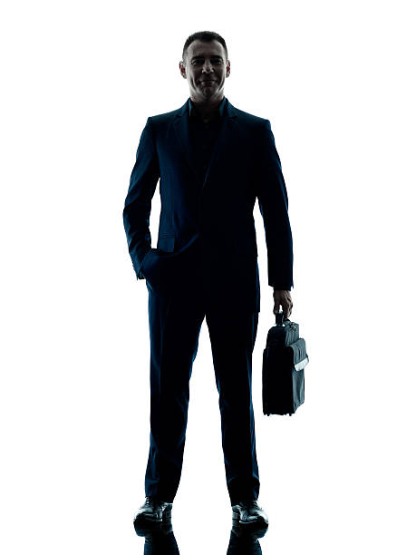 istock business man standing silhouette isolated 531685464
