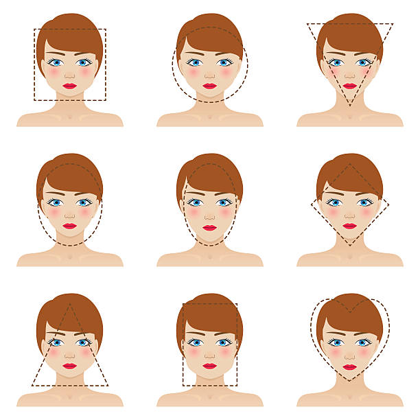 Maquillaje Rostro Ovalado - Banco de fotos e imágenes de stock - iStock Maquillaje Rostro Ovalado - Banco de fotos e imágenes de stock - iStock