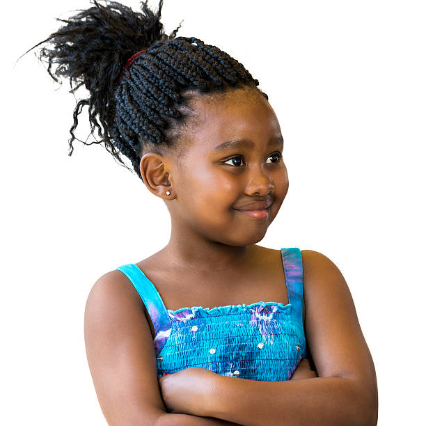 istock African youngster looking aside isolated. 531685894