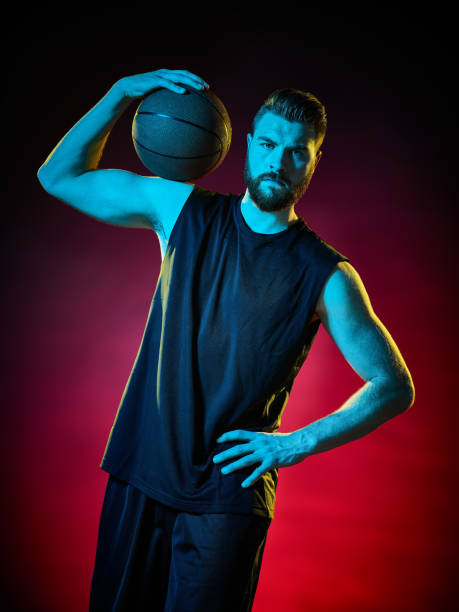 istock basketball player man Isolated 531687150