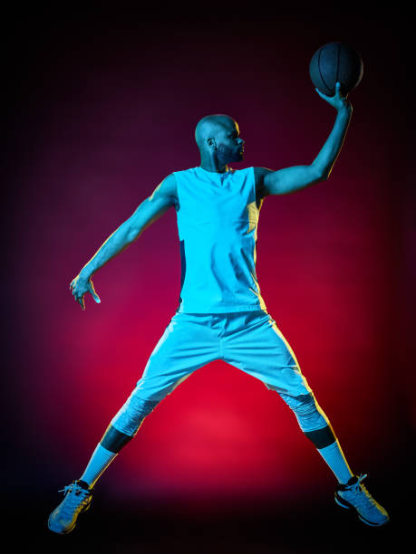 istock basketball player man Isolated 531687210
