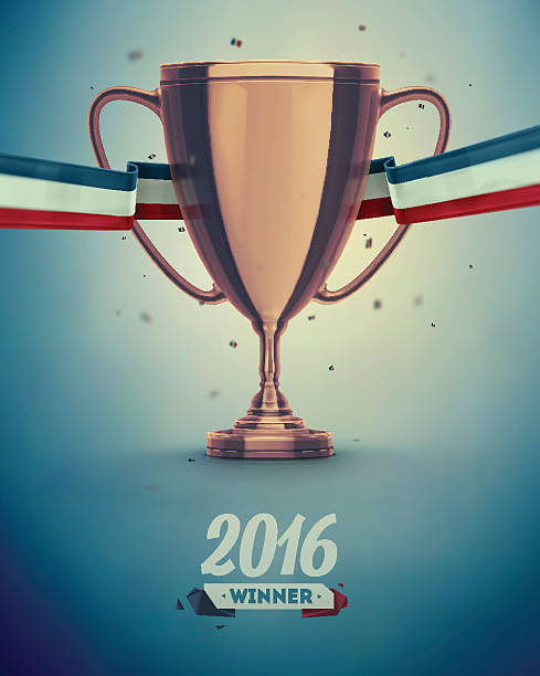 Soccer Cup Soccer cup, eps 10 medallist stock illustrations