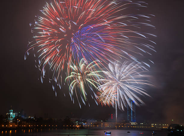 istock Fireworks over the city 531687816